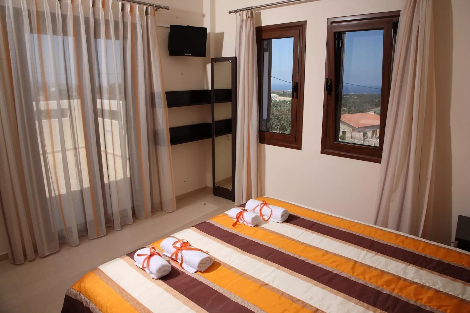 Agnanti Despoina villa with private pool-Bedroom