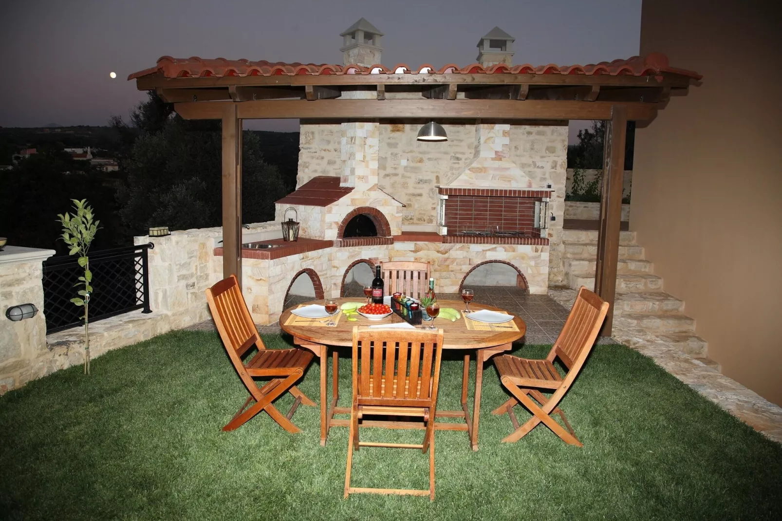 Agnanti Despoina villa with private pool-Terrace balcony