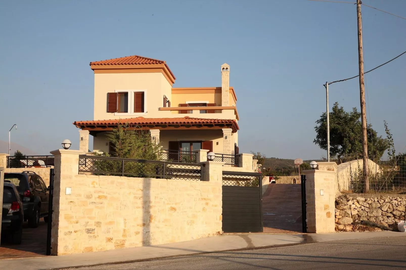 Agnanti Marina villa with private pool-Reception hall