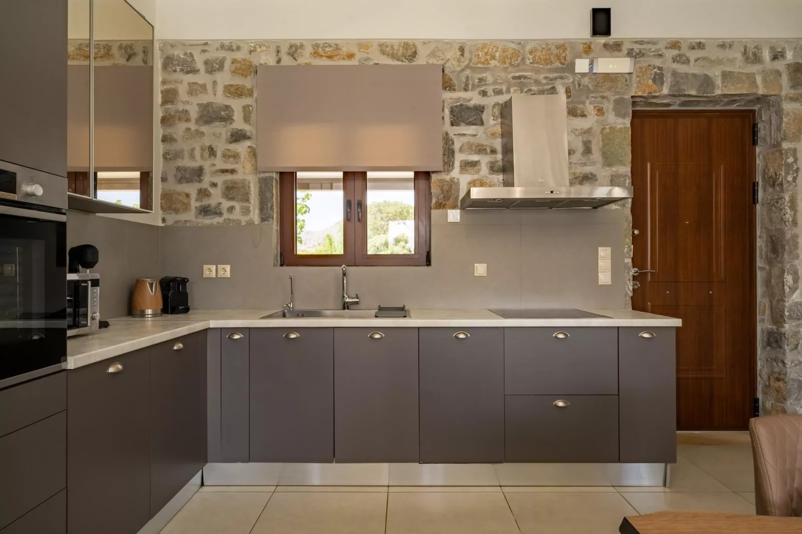 Villa Liatiko with private pool-Kitchen