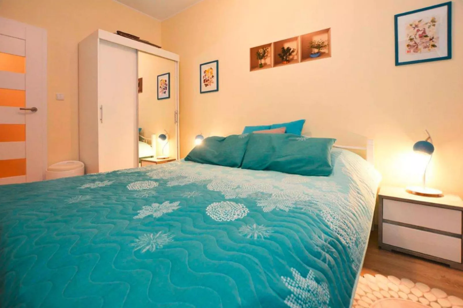 Apartamenty na parterze przy Bałtyckiej w Kołobrzegu-Bedroom