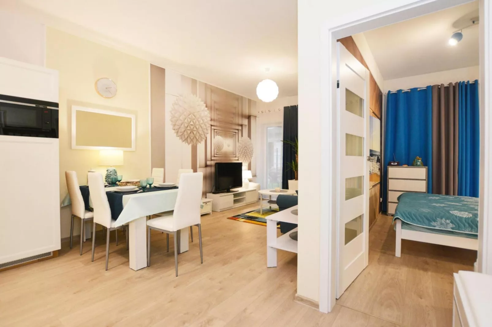 Apartamenty na parterze przy Bałtyckiej w Kołobrzegu-Bedroom