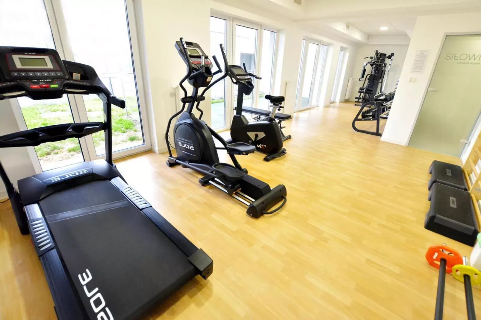 	Apartamenty na piętrze przy Bałtyckiej w Kołobrzegu-Salle de sport