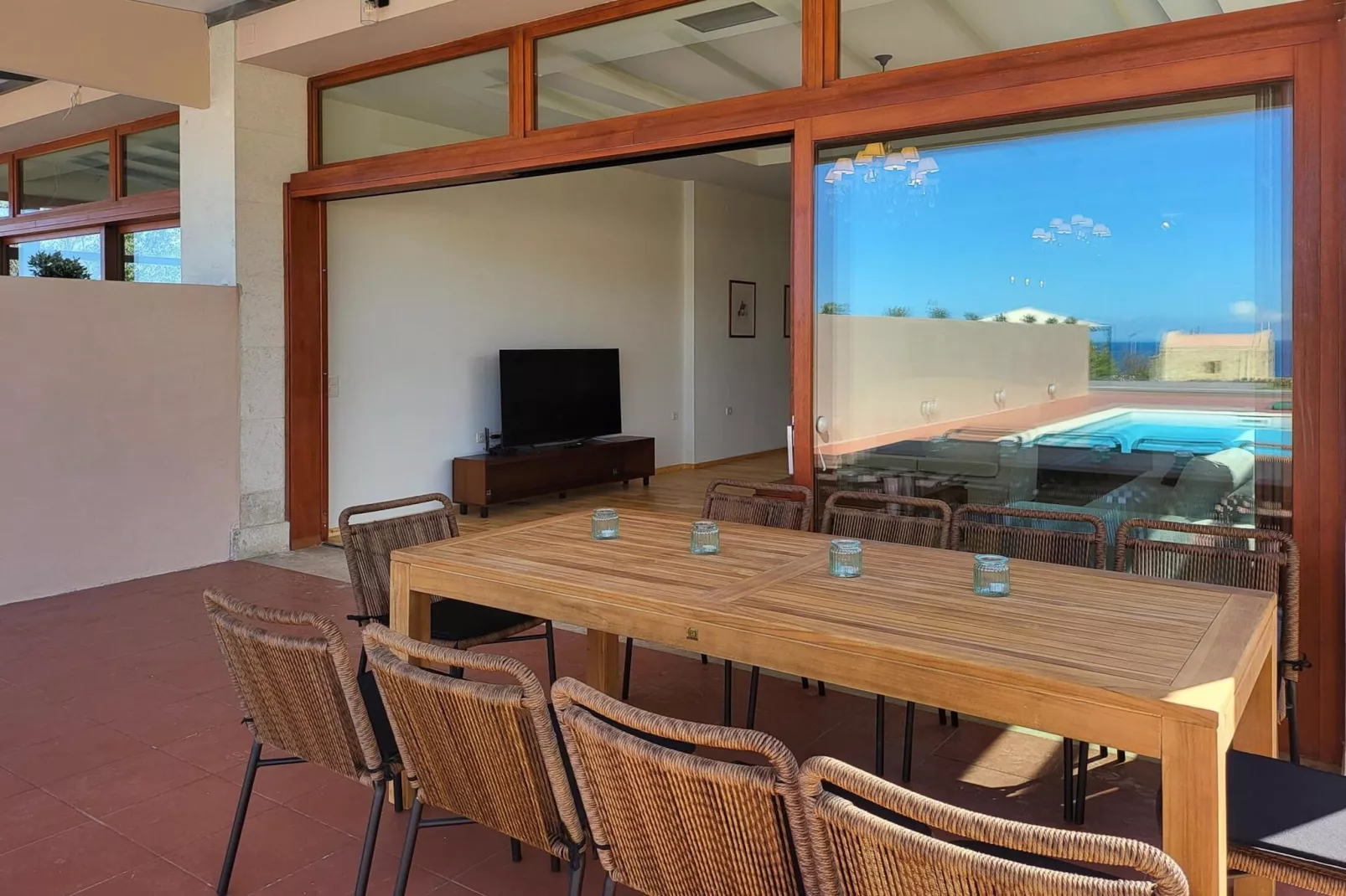 Luxury Villa Mikaela-Esszimmer