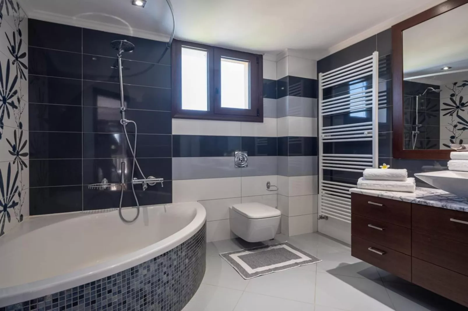 Villa David with private pool-Salle de bain