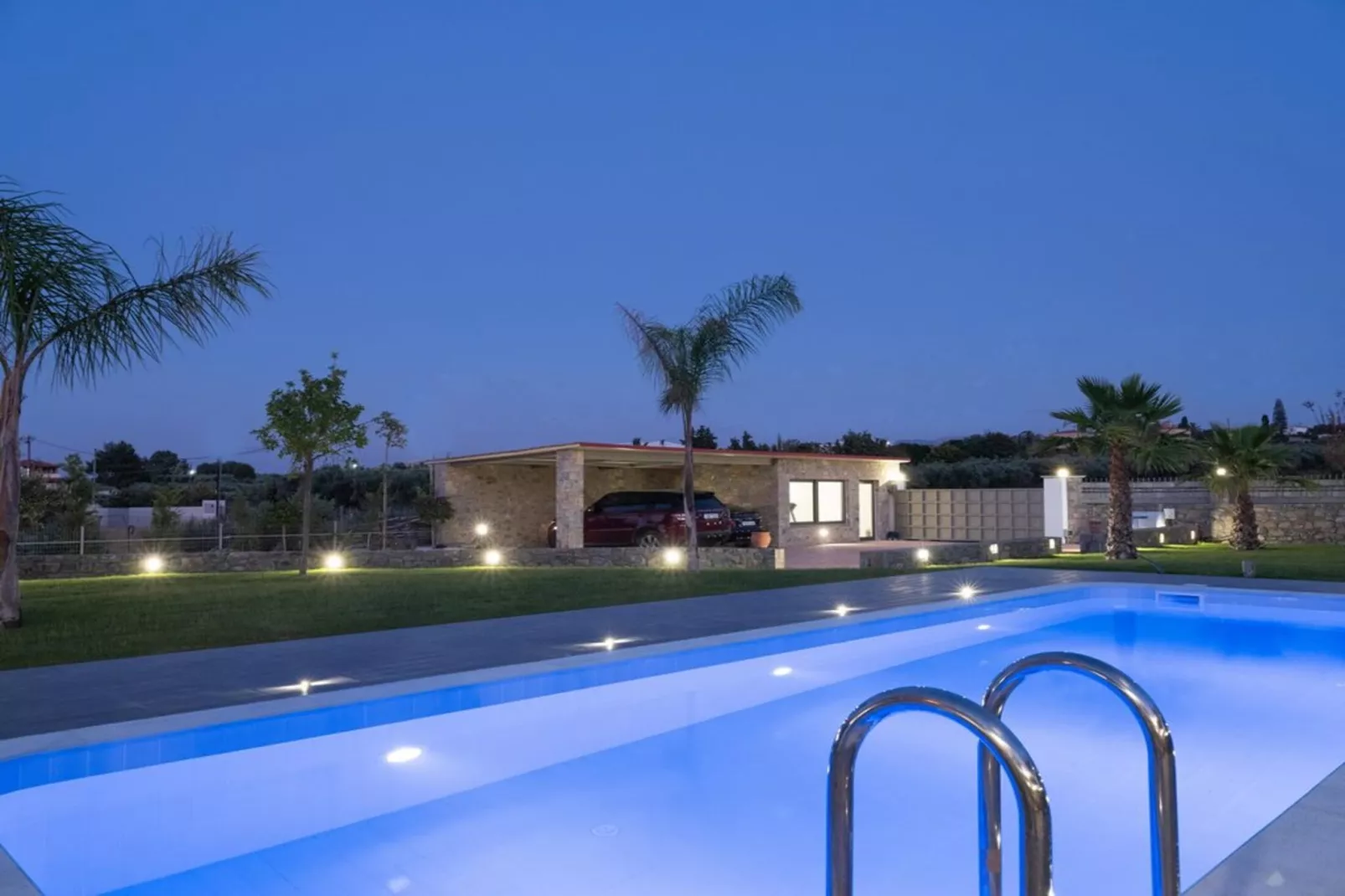 Villa David with private pool-Piscine