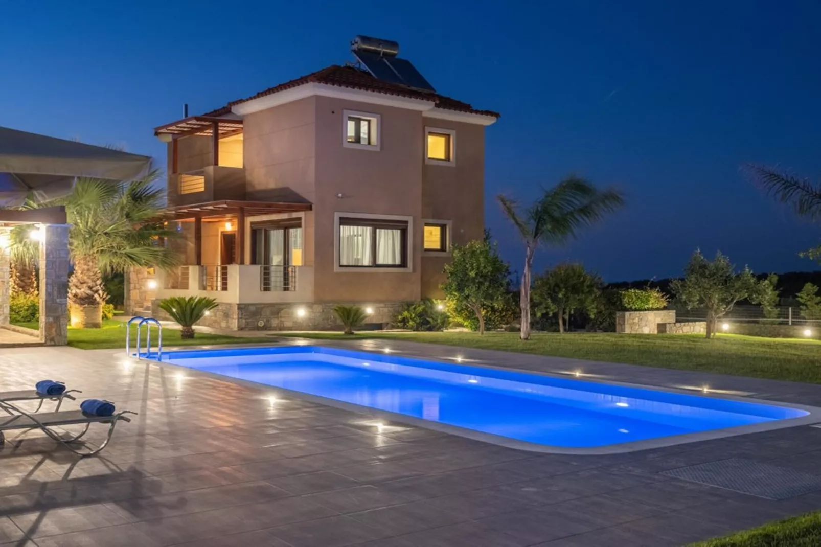 Villa David with private pool-Piscine