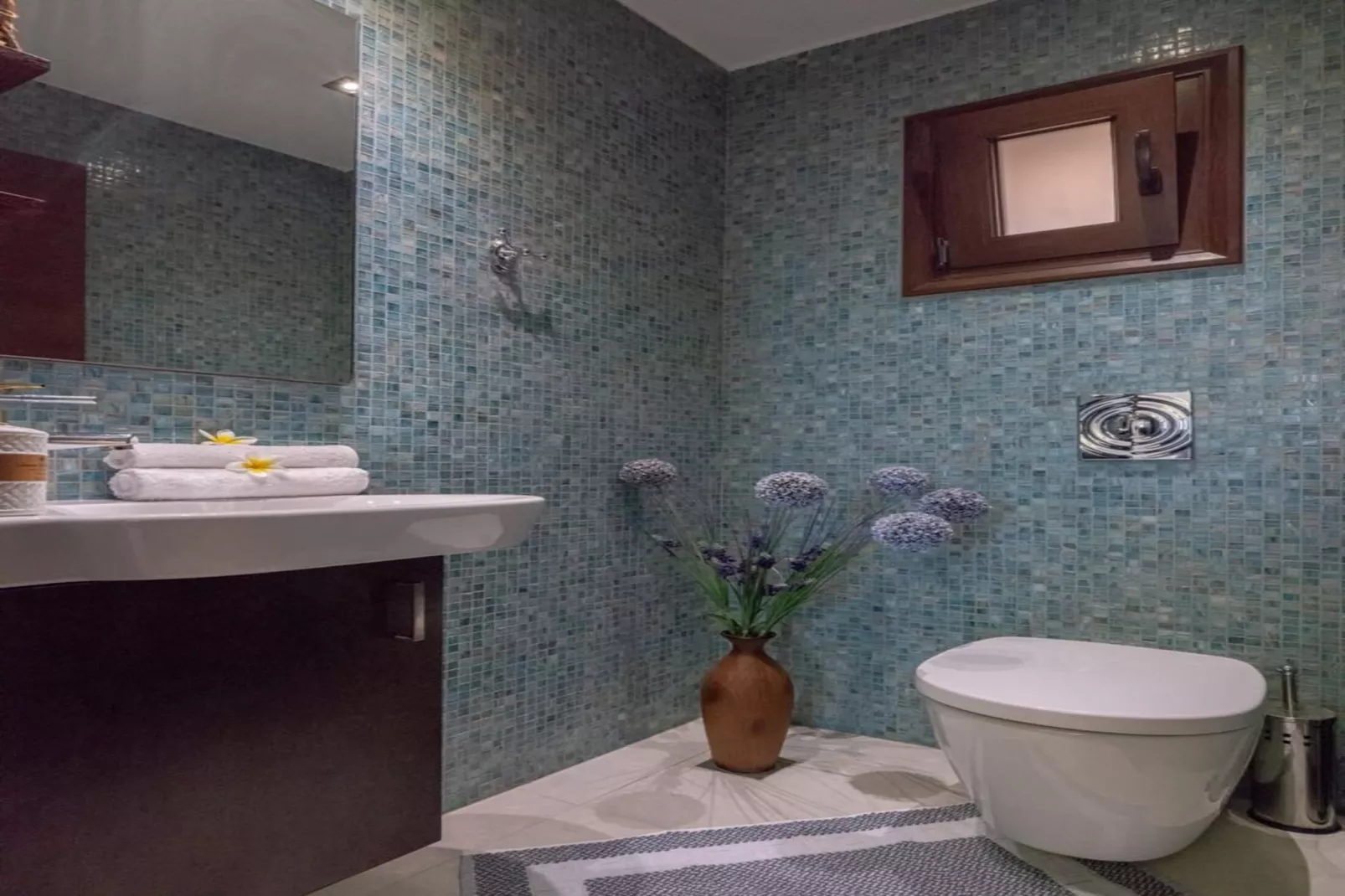 Villa David with private pool-Salle de bain