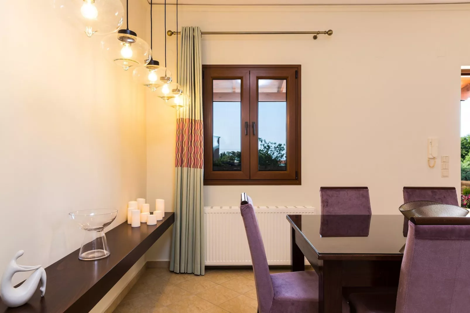 Villa Aspa in Prines-Dining room