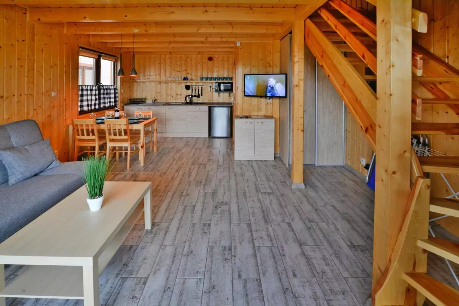 Domki wakacyjne dla 6 osób Sianożęty-Living room