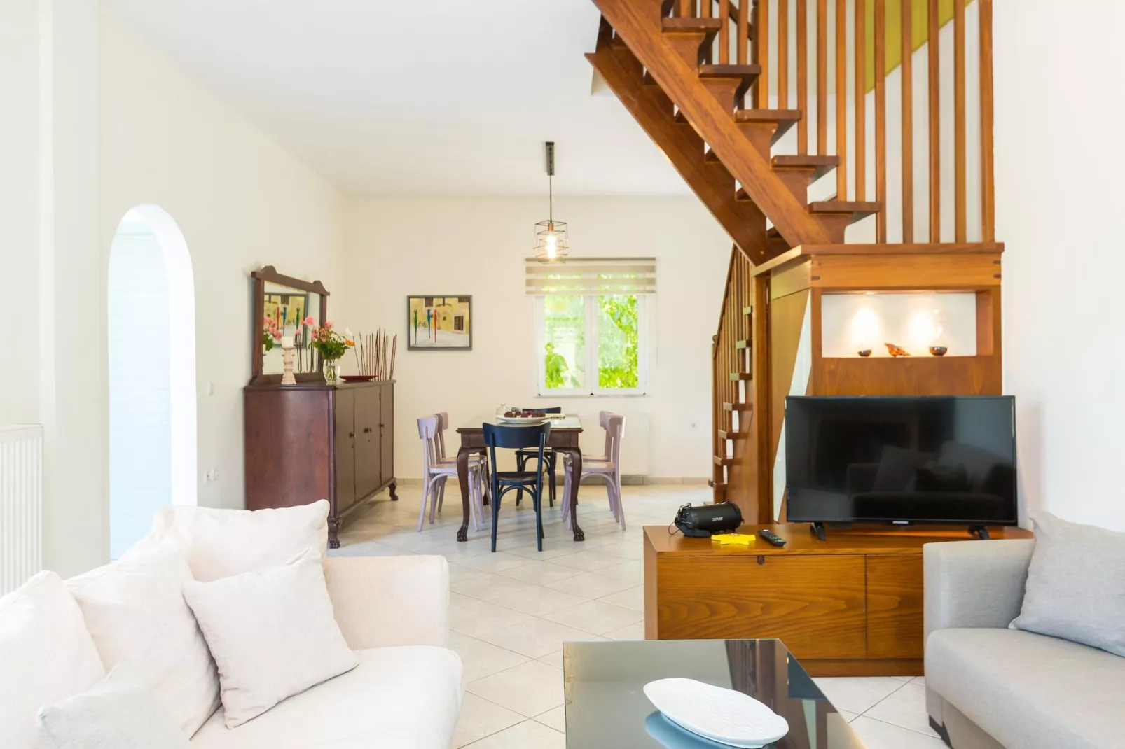 Villa Filia in Prines-Living room