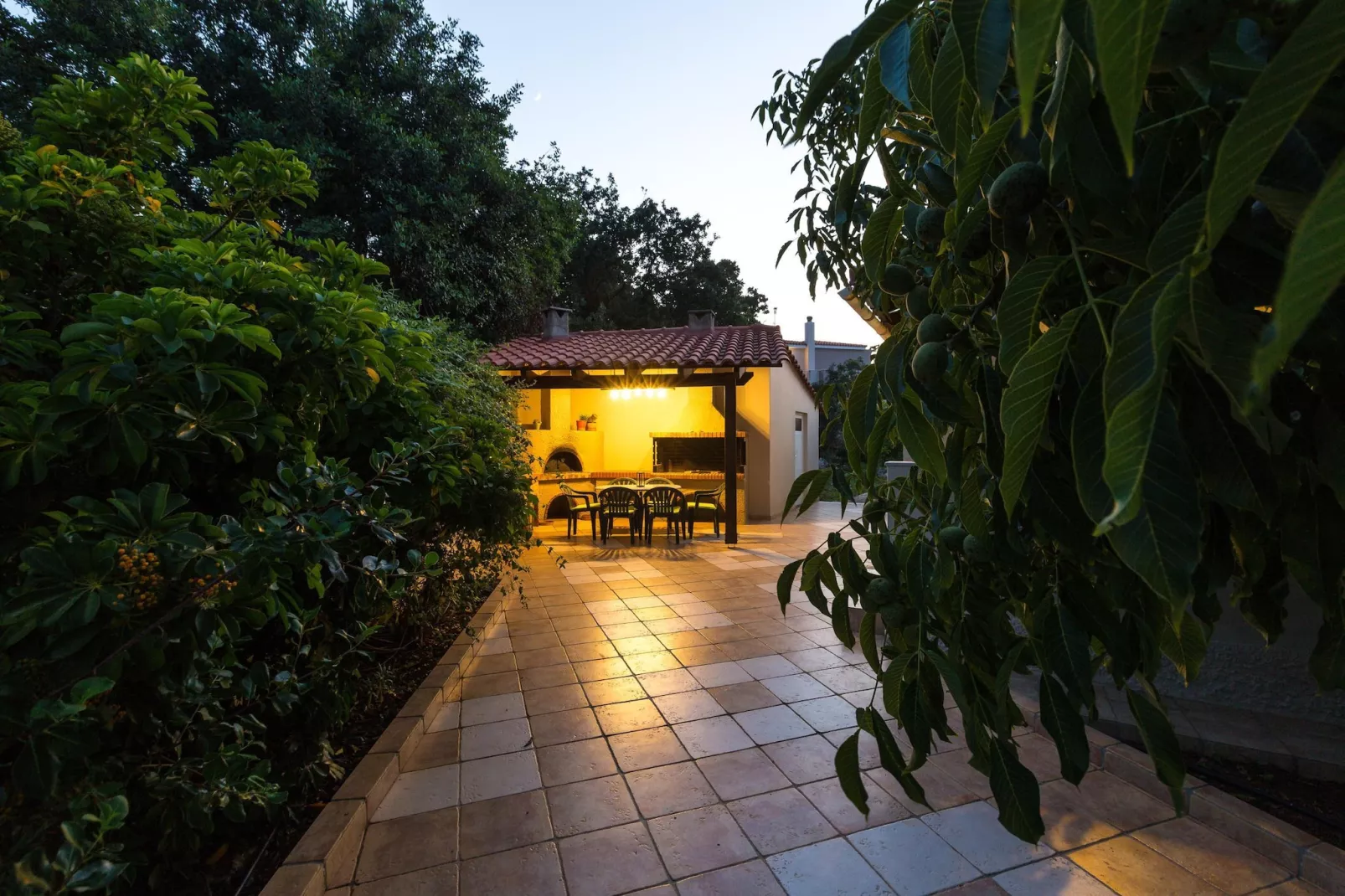 Villa Filia in Prines-Terrace balcony
