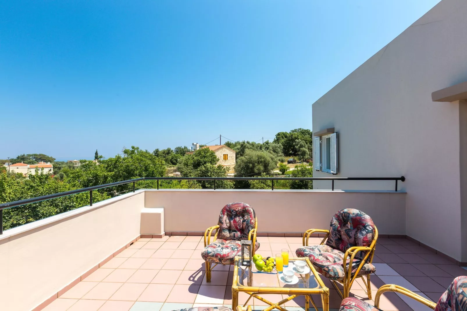 Villa Filia in Prines-Terrace balcony