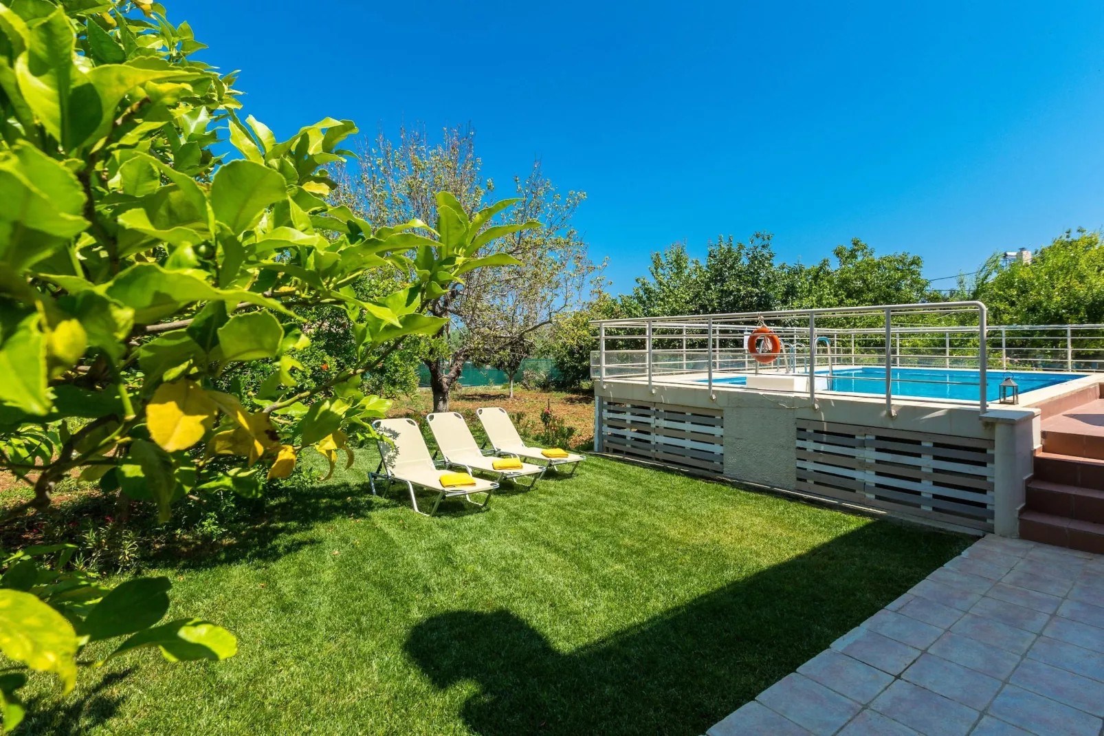 Villa Filia in Prines-Gardens summer