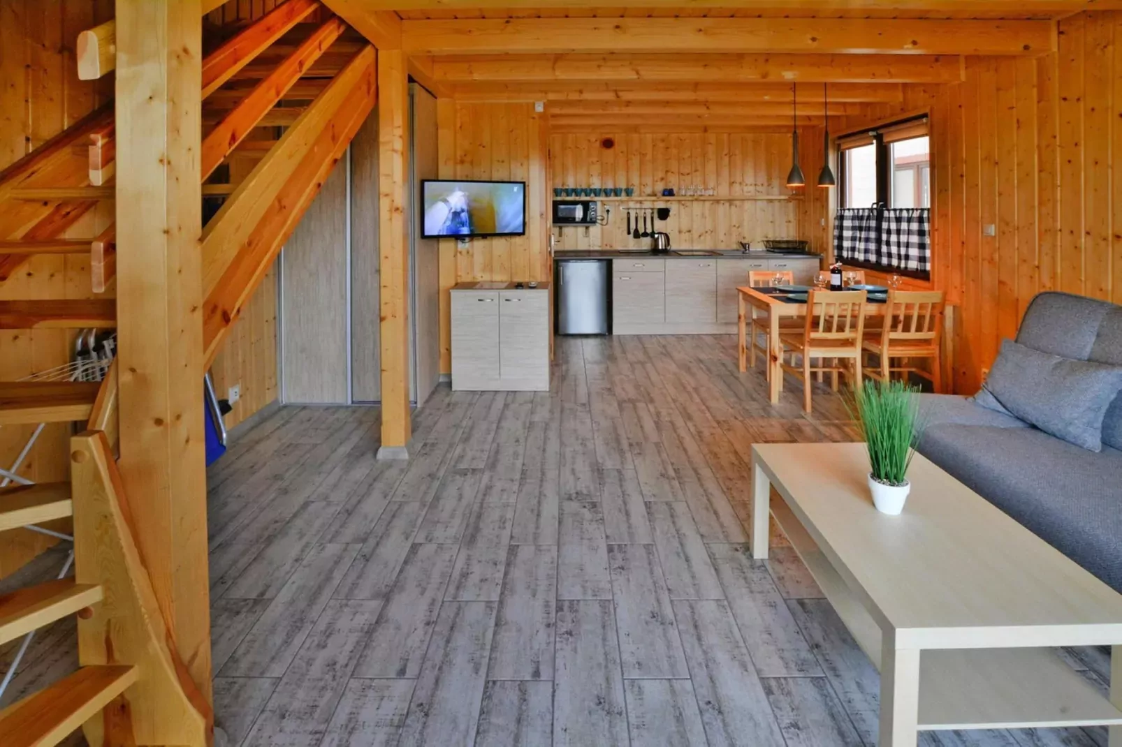 Domki wakacyjne dla 6 osób Sianożęty-Living room