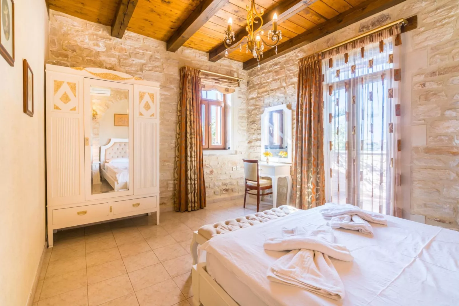 Villa Marcos Chara in Asteri-Bedroom