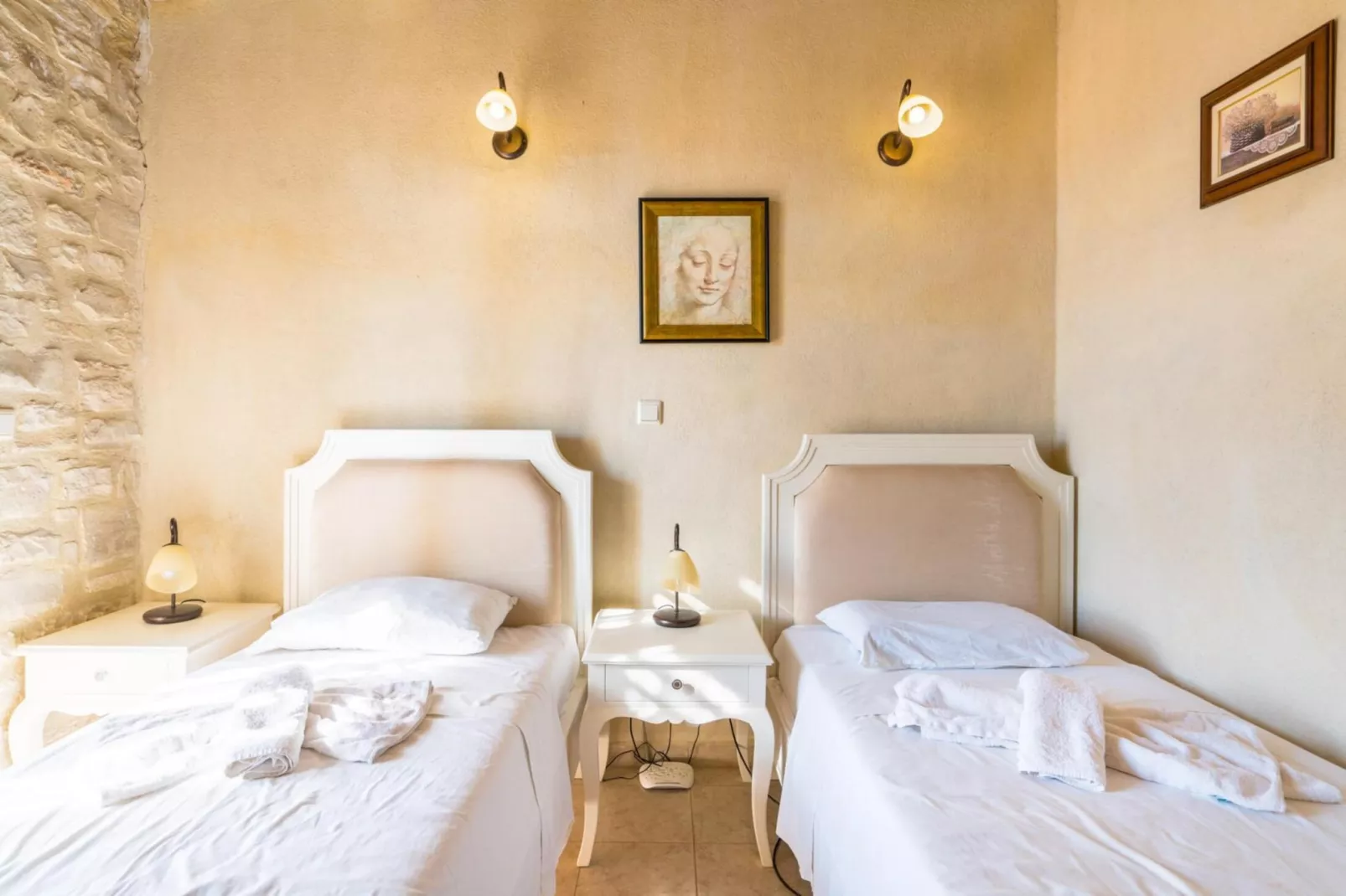 Villa Marcos Chara in Asteri-Bedroom