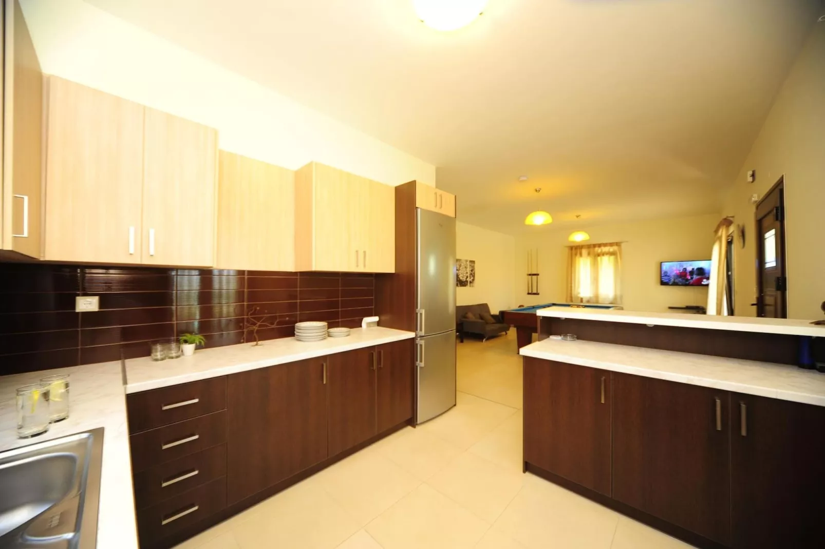 Villa Orsalia with private pool-Kitchen
