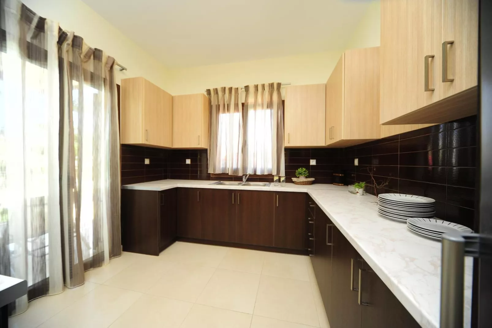 Villa Orsalia with private pool-Kitchen
