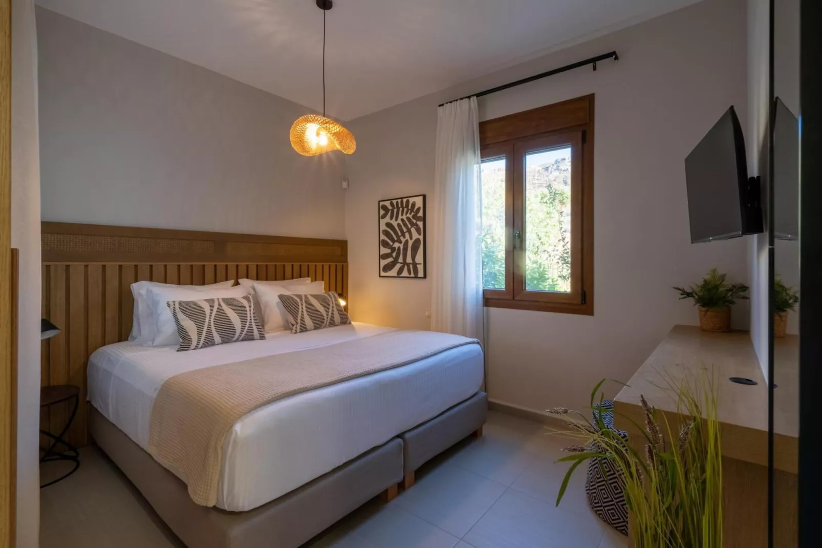 Villa Dimitra with swimming pool-Bedroom