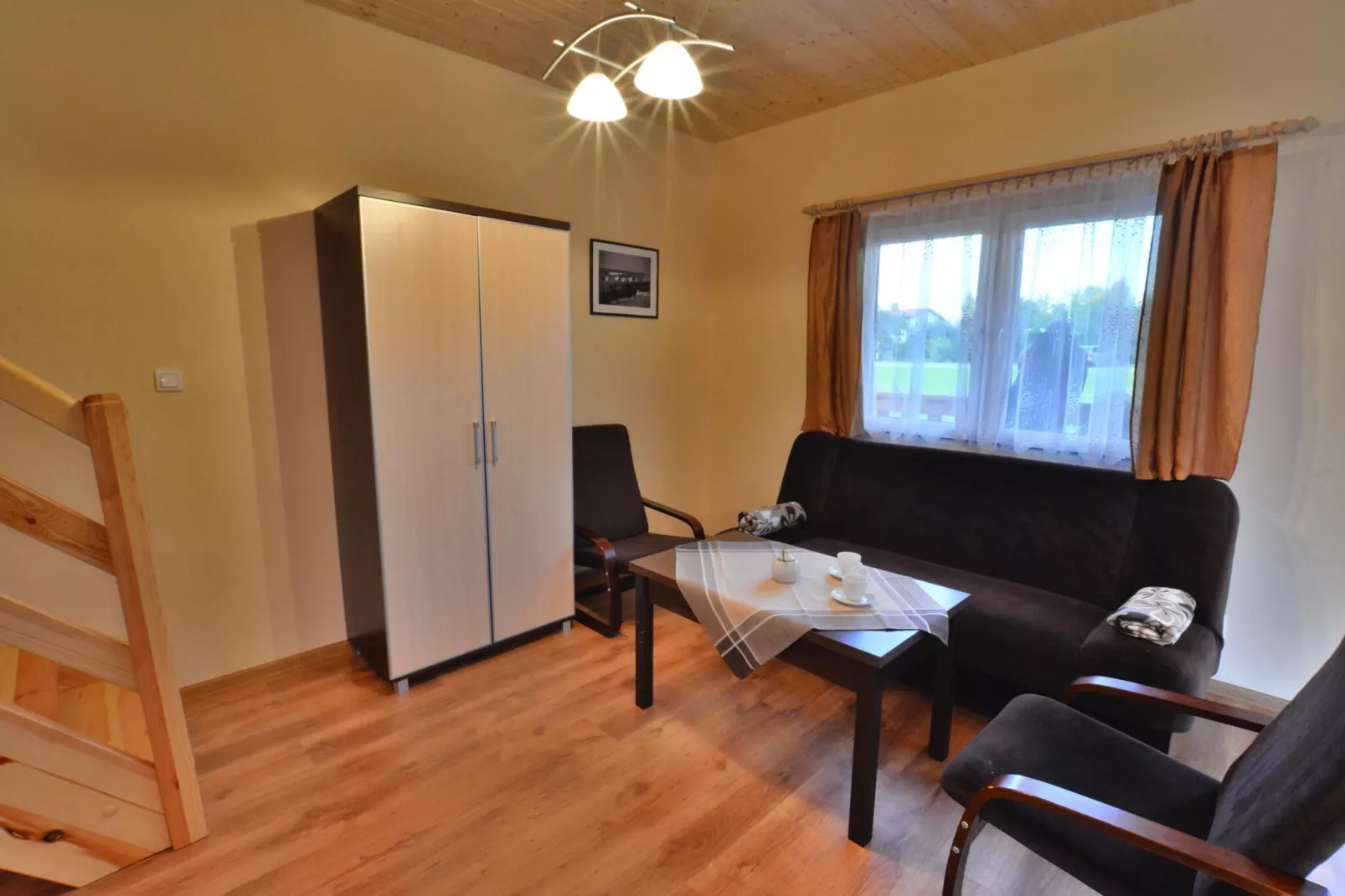 Domki Letniskowe dla 6 osób Ustronie Morskie-Living room