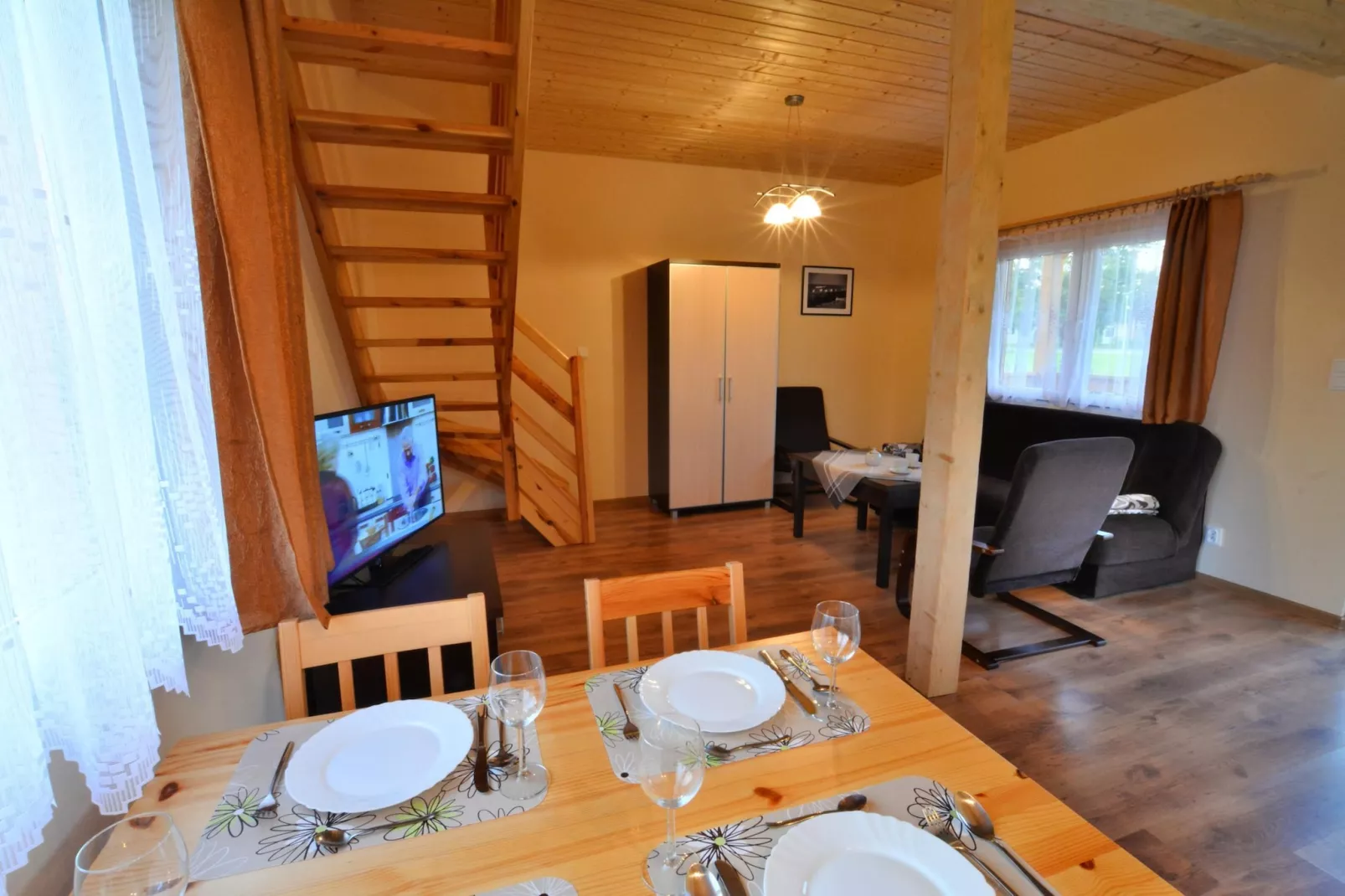 Domki Letniskowe dla 6 osób Ustronie Morskie-Dining room
