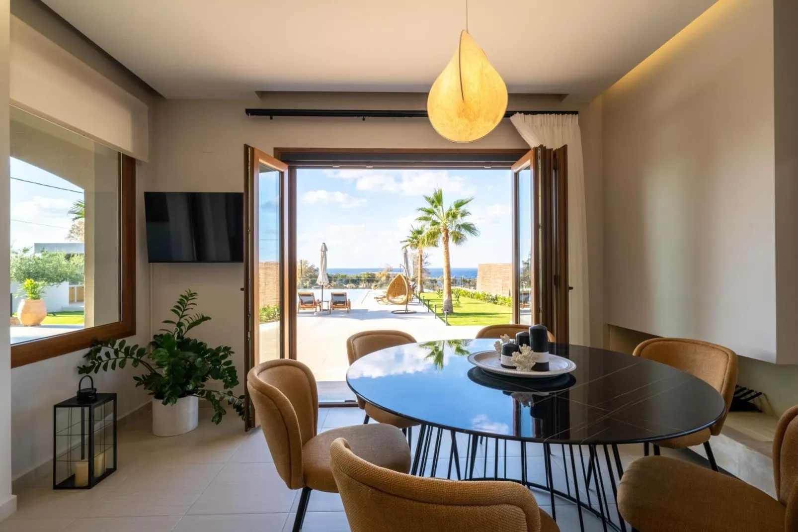 Aquarella Stunning Villa with Pool Steps to Sea-Dining room
