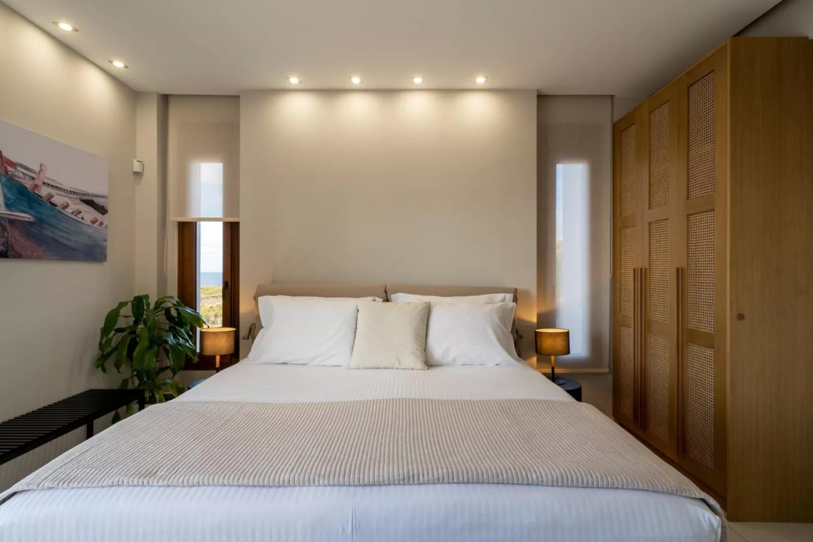 Aquarella Stunning Villa with Pool Steps to Sea-Bedroom