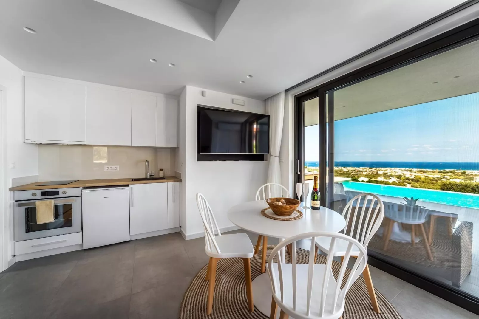 Villa Kamelia with pool-Kitchen