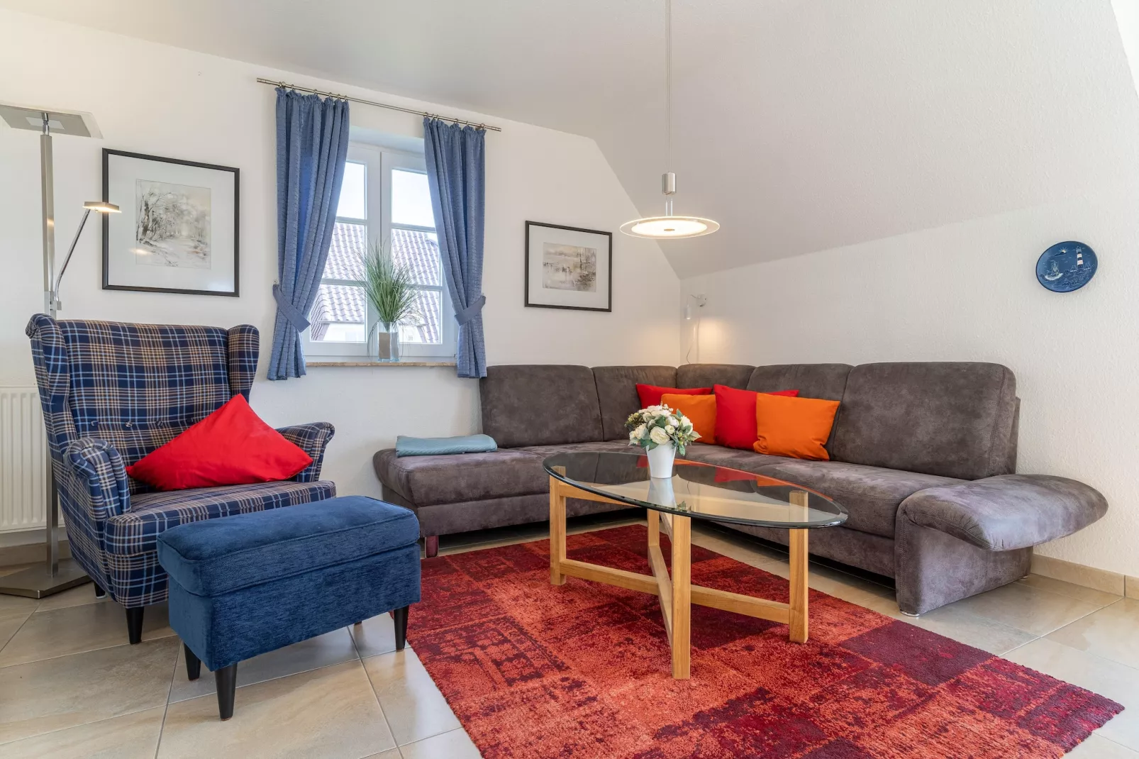 Haus Hooge OG - Whg 2-Living room