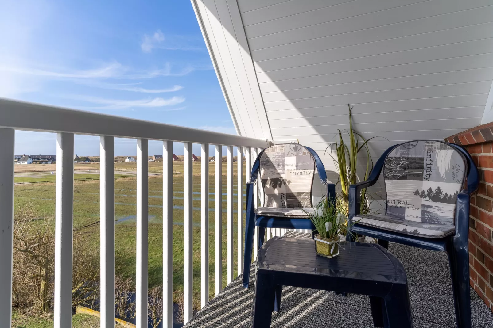Haus Hooge OG - Whg 2-Terrace balcony