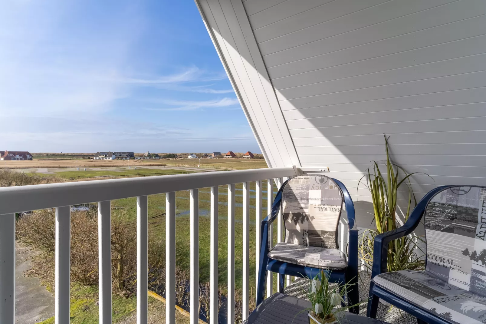 Haus Hooge OG - Whg 2-Terrace balcony