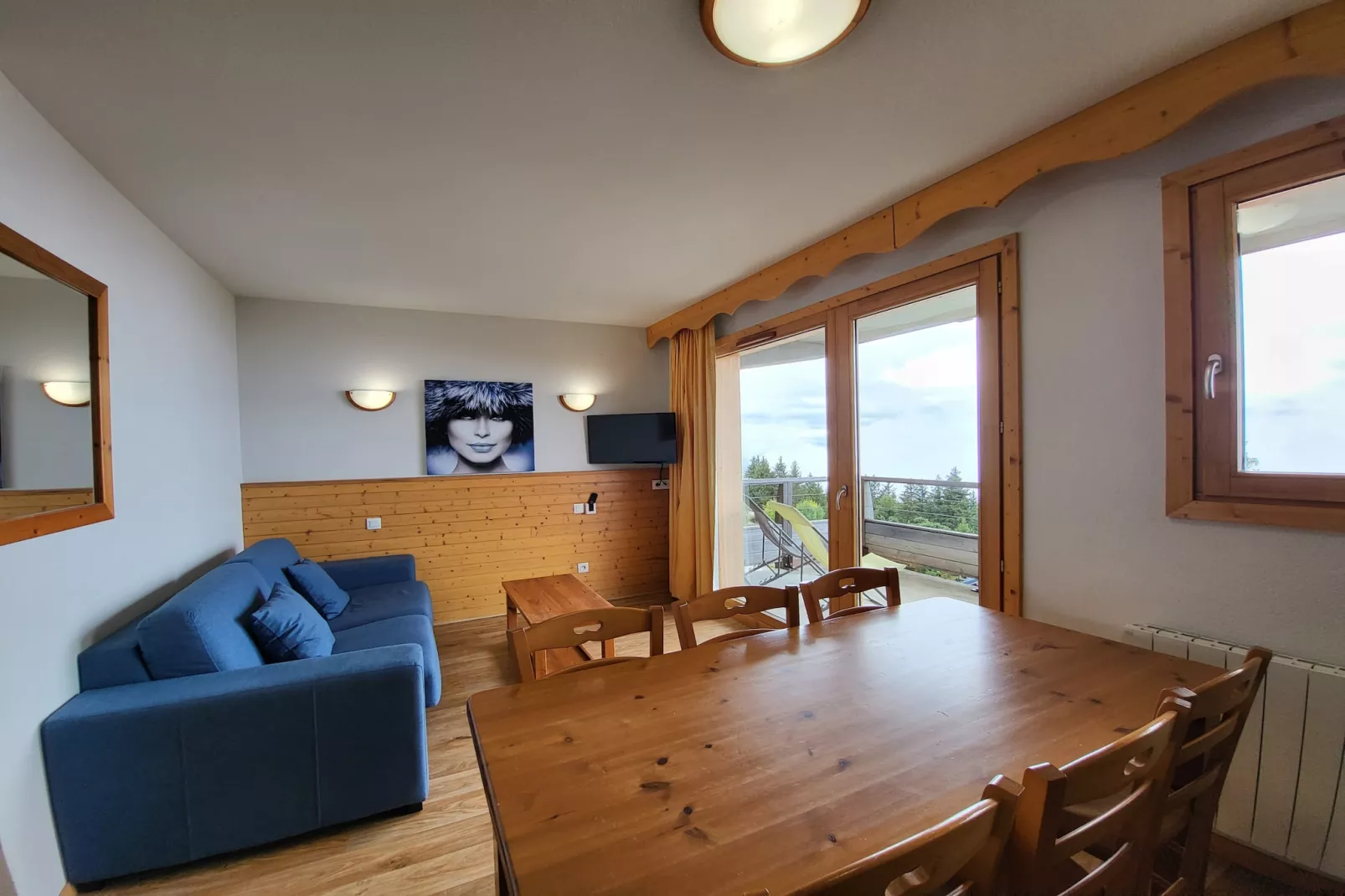 Vercors 2 020-FAMILLE & MONTAGNE appart. 6 pers-Living room