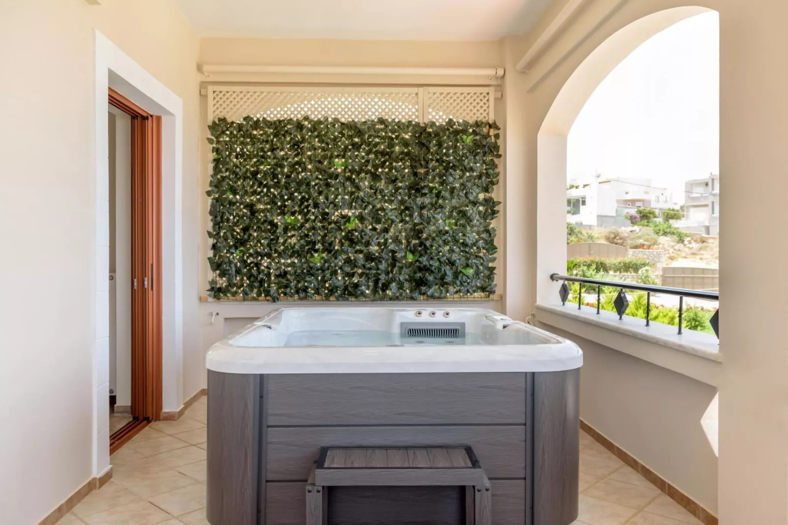 Villa Araucaria private pool Jacuzzi Seaview