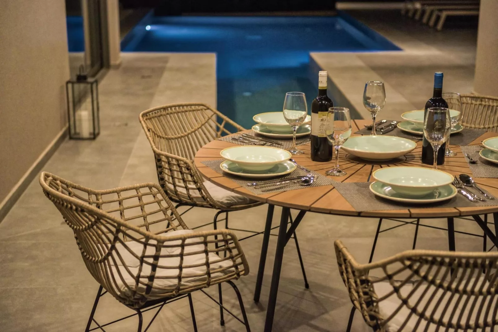 Luxury Villa Mon I Vassilikos-Dining room
