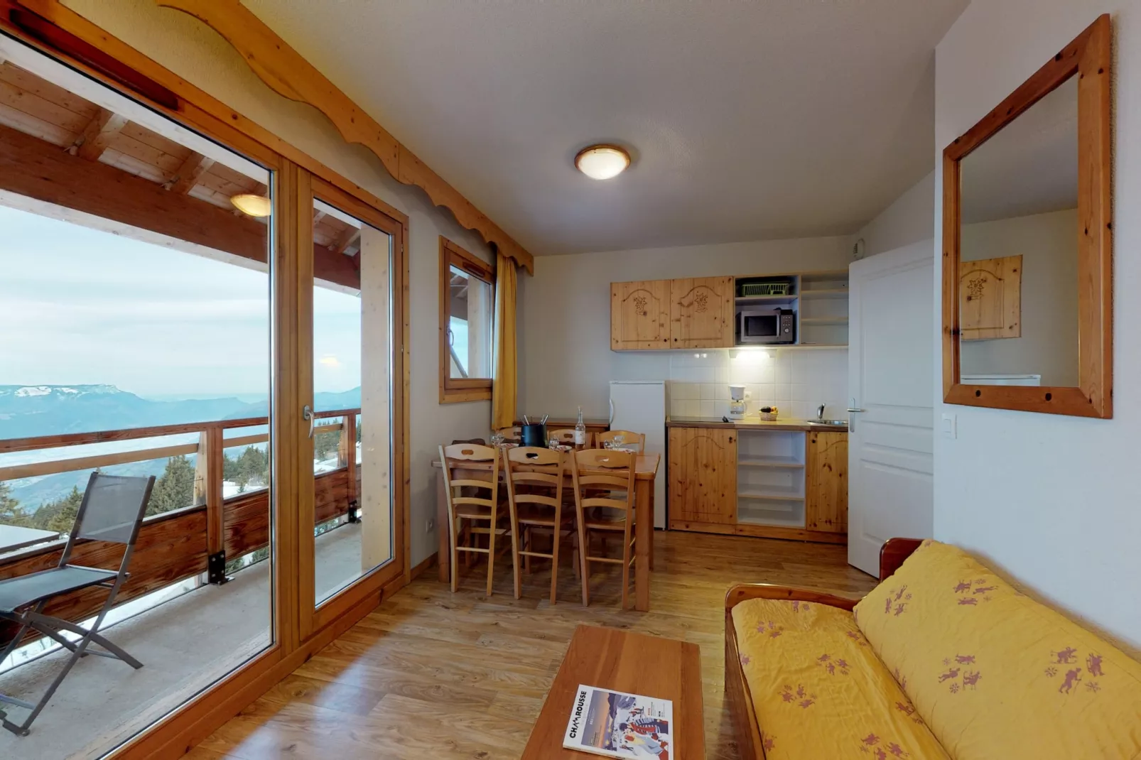 Vercors 2 040-FAMILLE & MONTAGNE appart. 6 pers-Living room