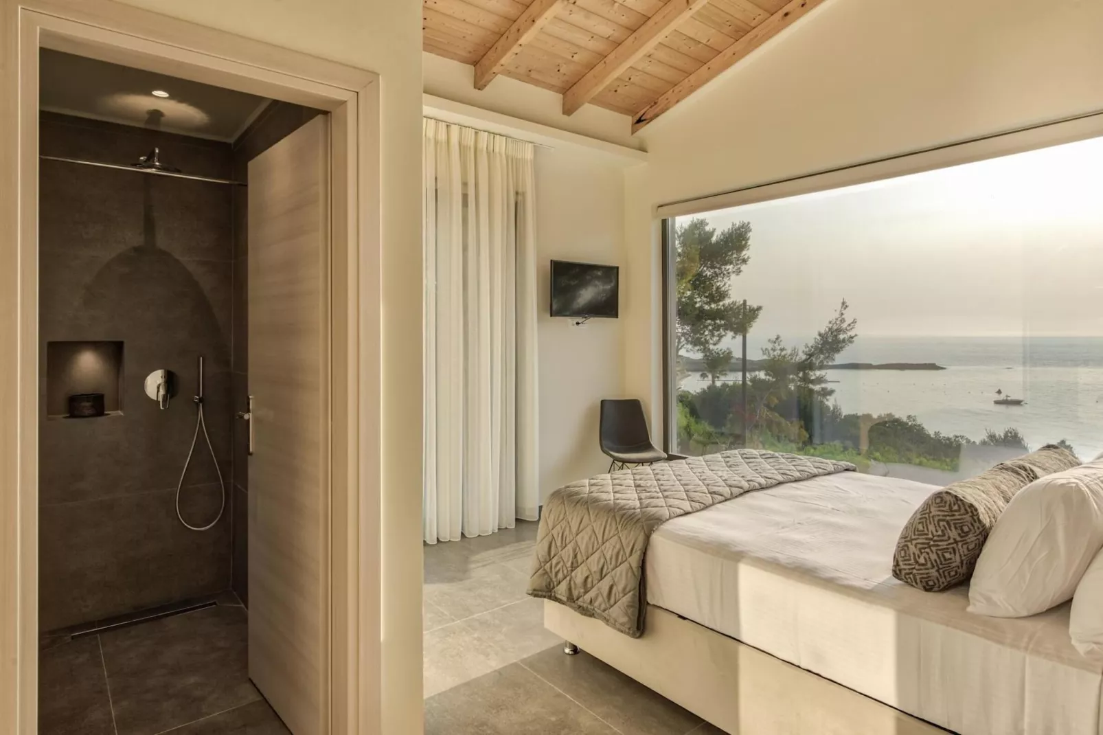 Luxury Villa Mon I Vassilikos-Bedroom