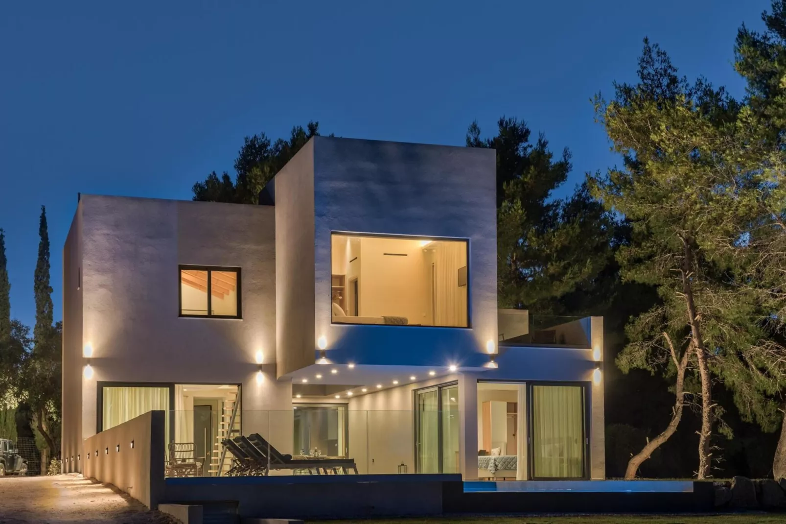 Luxury Villa Mon I Vassilikos-View summer