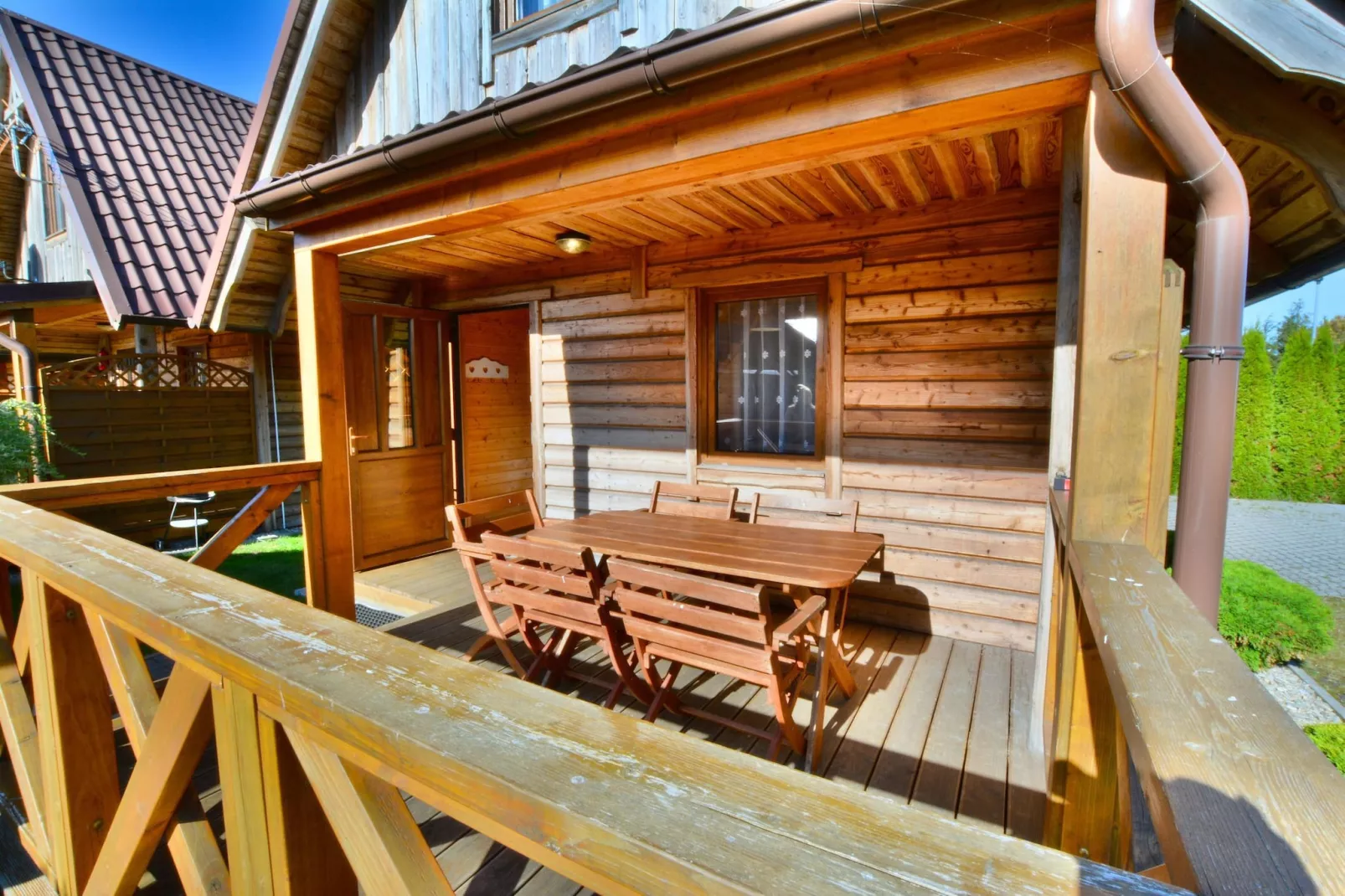 Domek piętrowy TYP C Ustronie Morskie-Balcon-terrasse