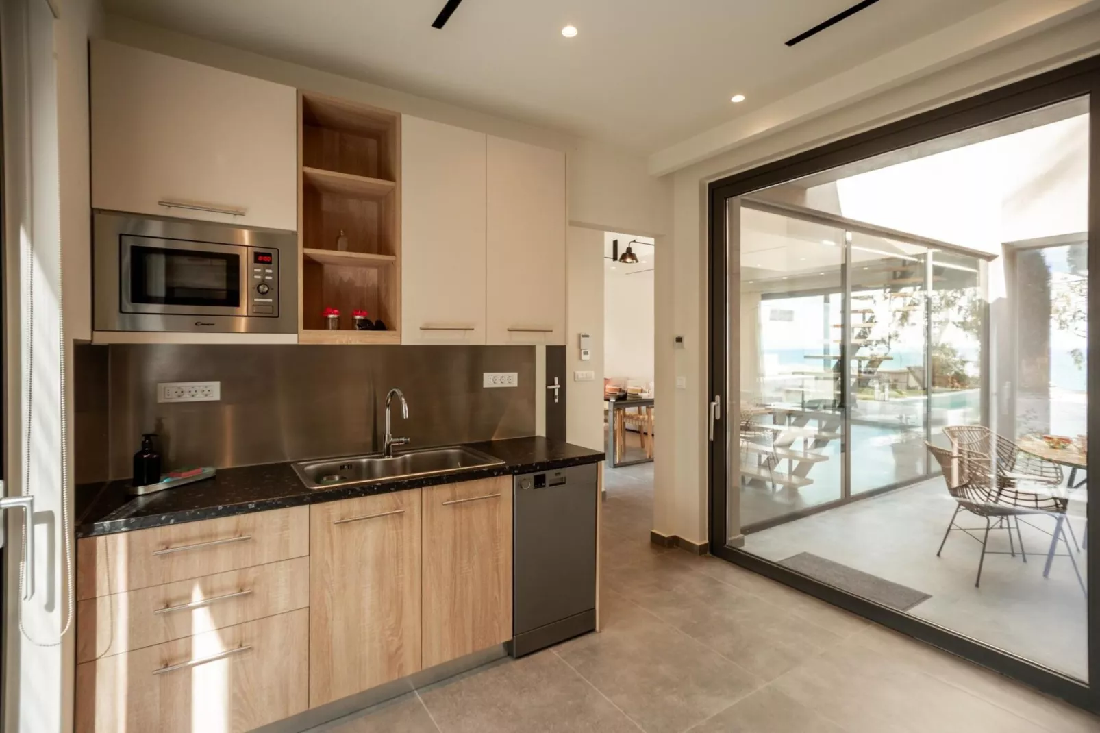 Luxury Villa Mon II Vassilikos-Kitchen