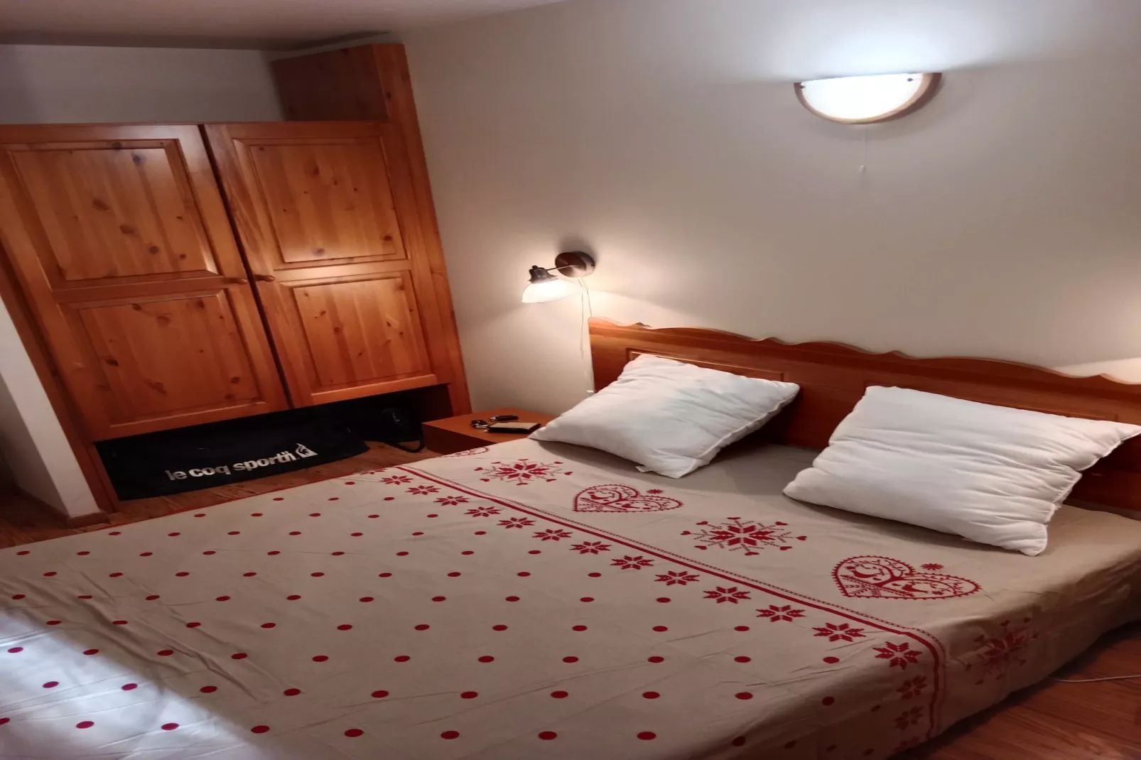 Terrasses F 104 - PARC NAT. VANOISE appart. 6 pers-Bedroom