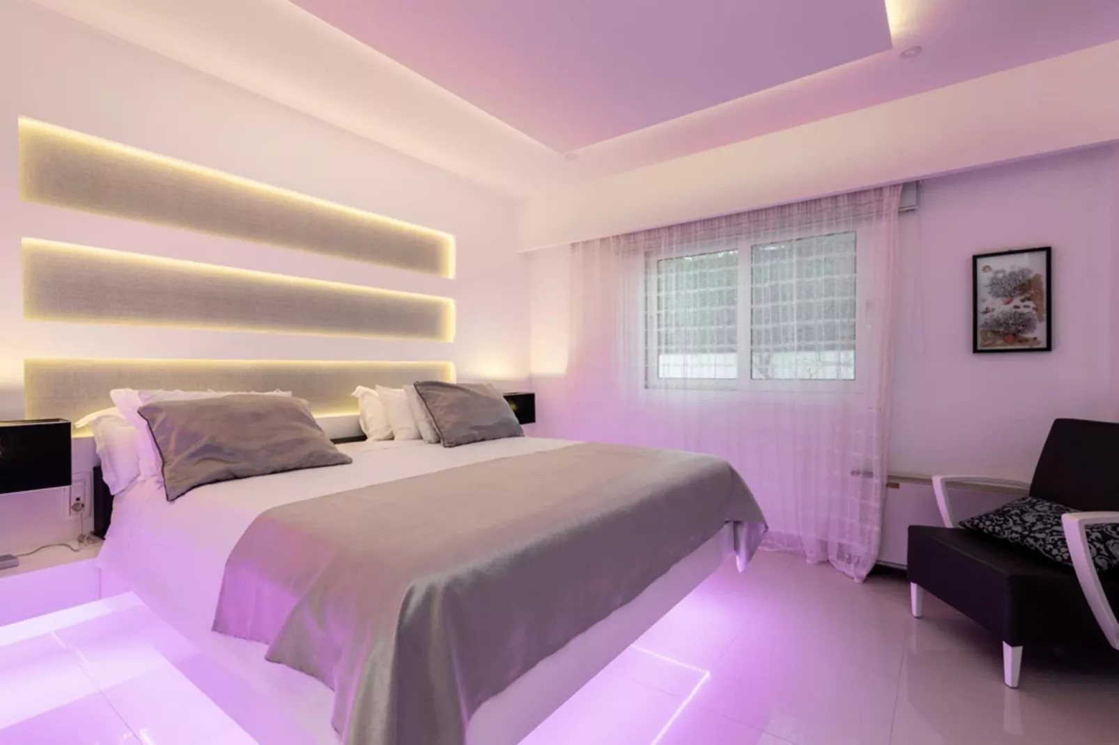 Luxury Villa Cavo Mare Meltemi with pool & jacuzzi-Bedroom