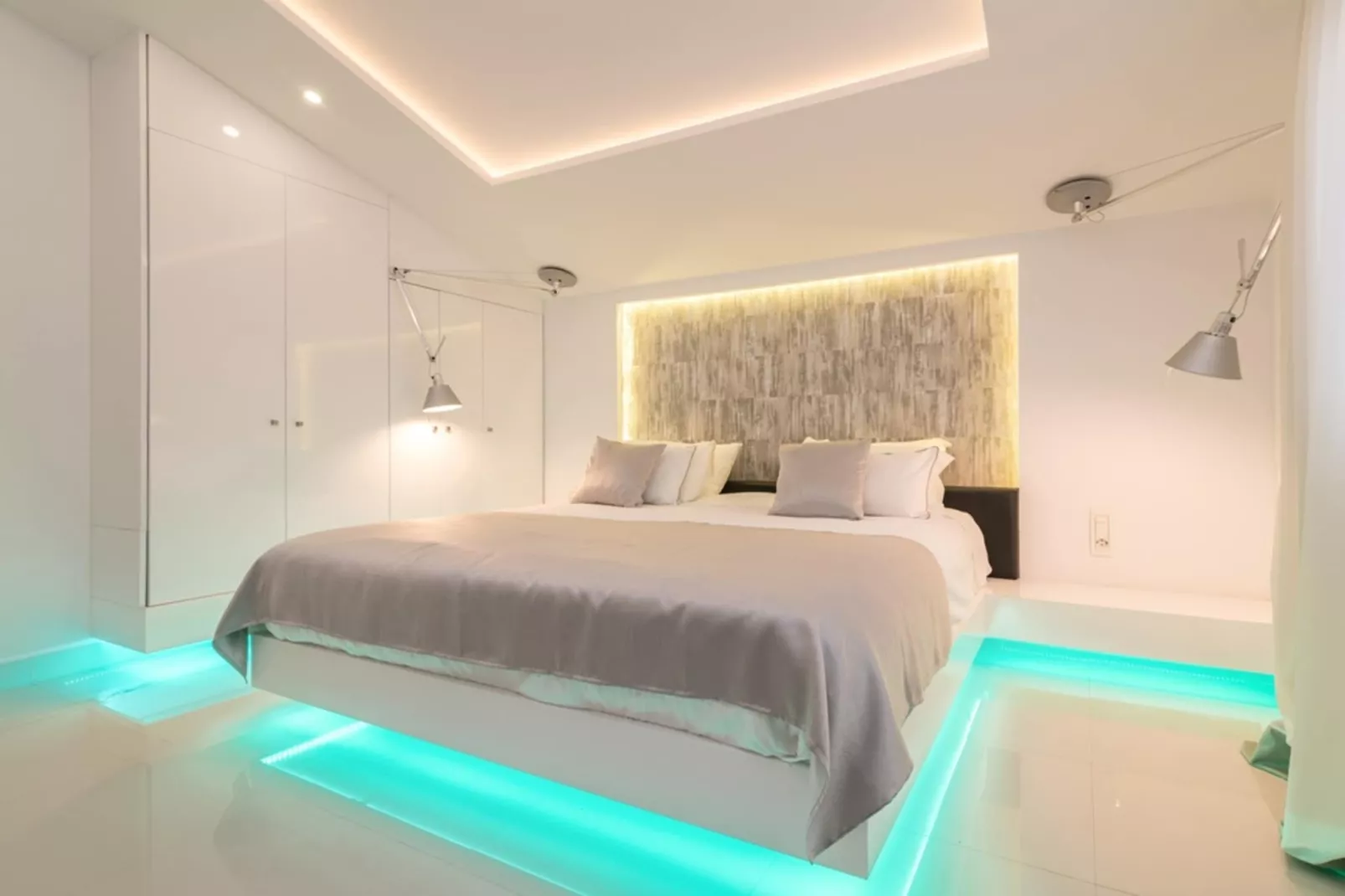 Luxury Villa Cavo Mare Meltemi with pool & jacuzzi-Bedroom