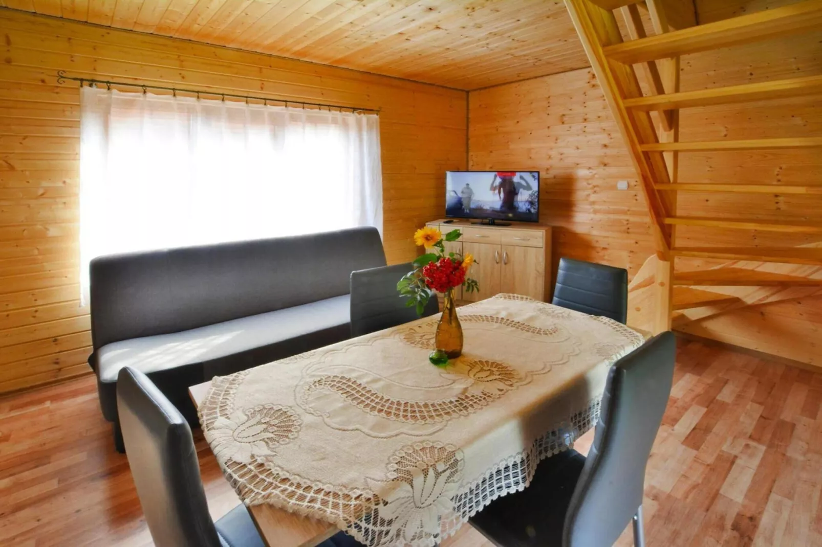 Domek 5-osobowy Jarosławiec-Living room
