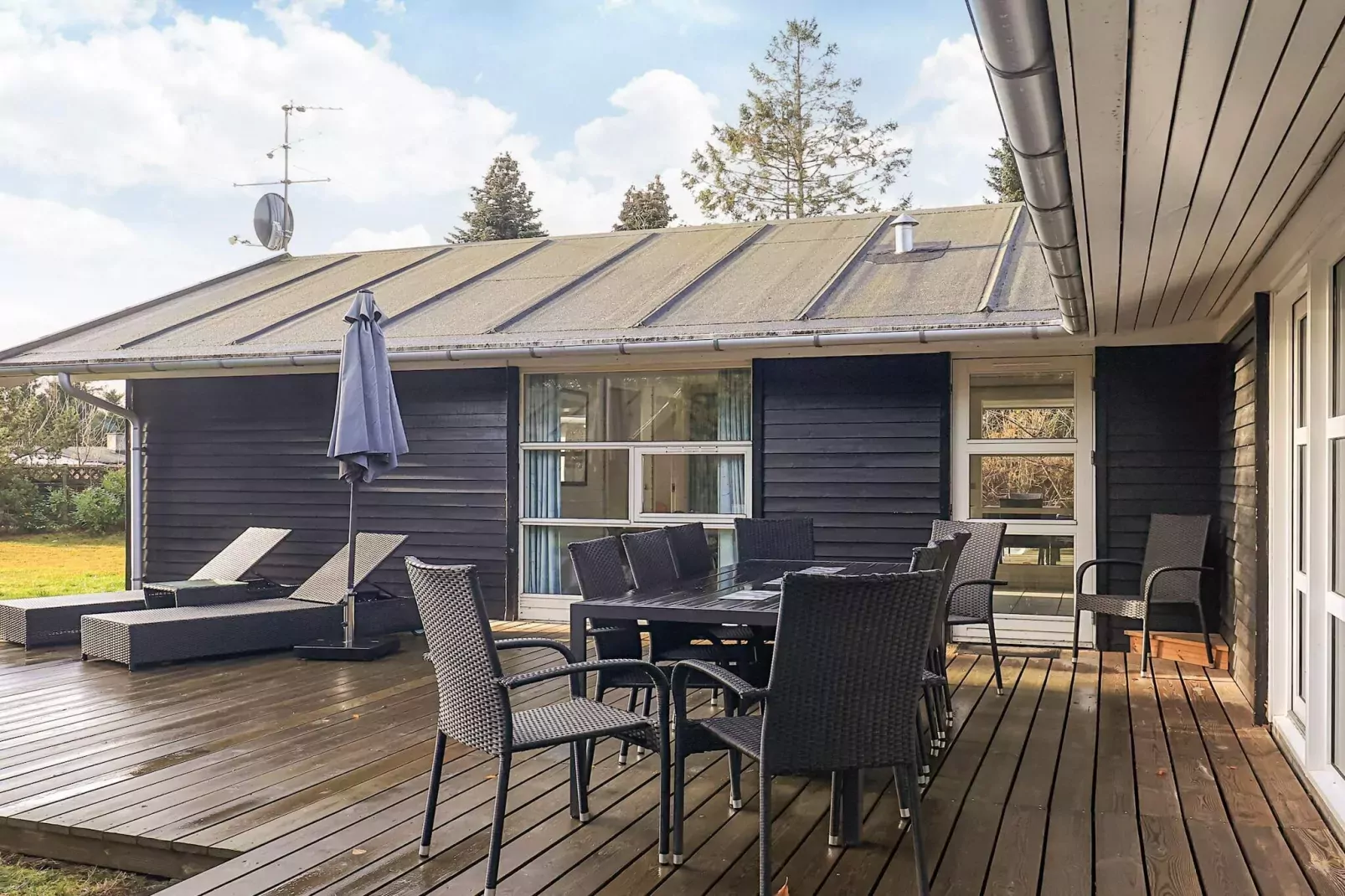 4 Sterne Ferienhaus in Væggerløse-Aussicht