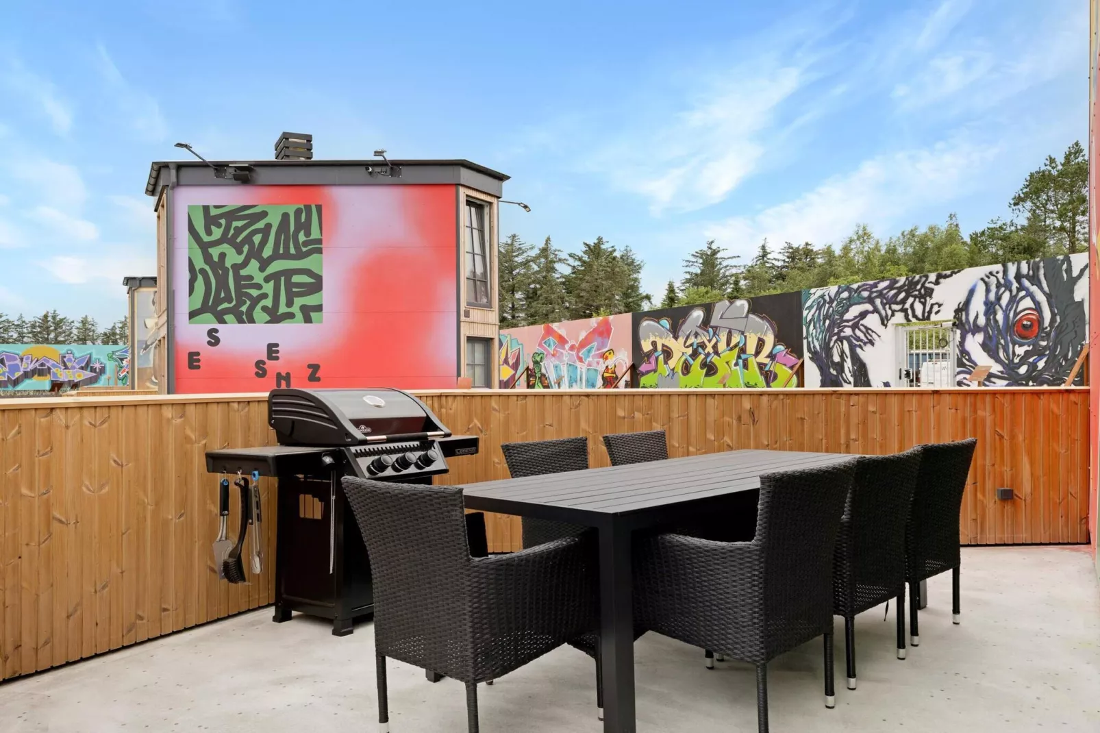 Hus til 6 personer-Outdoor