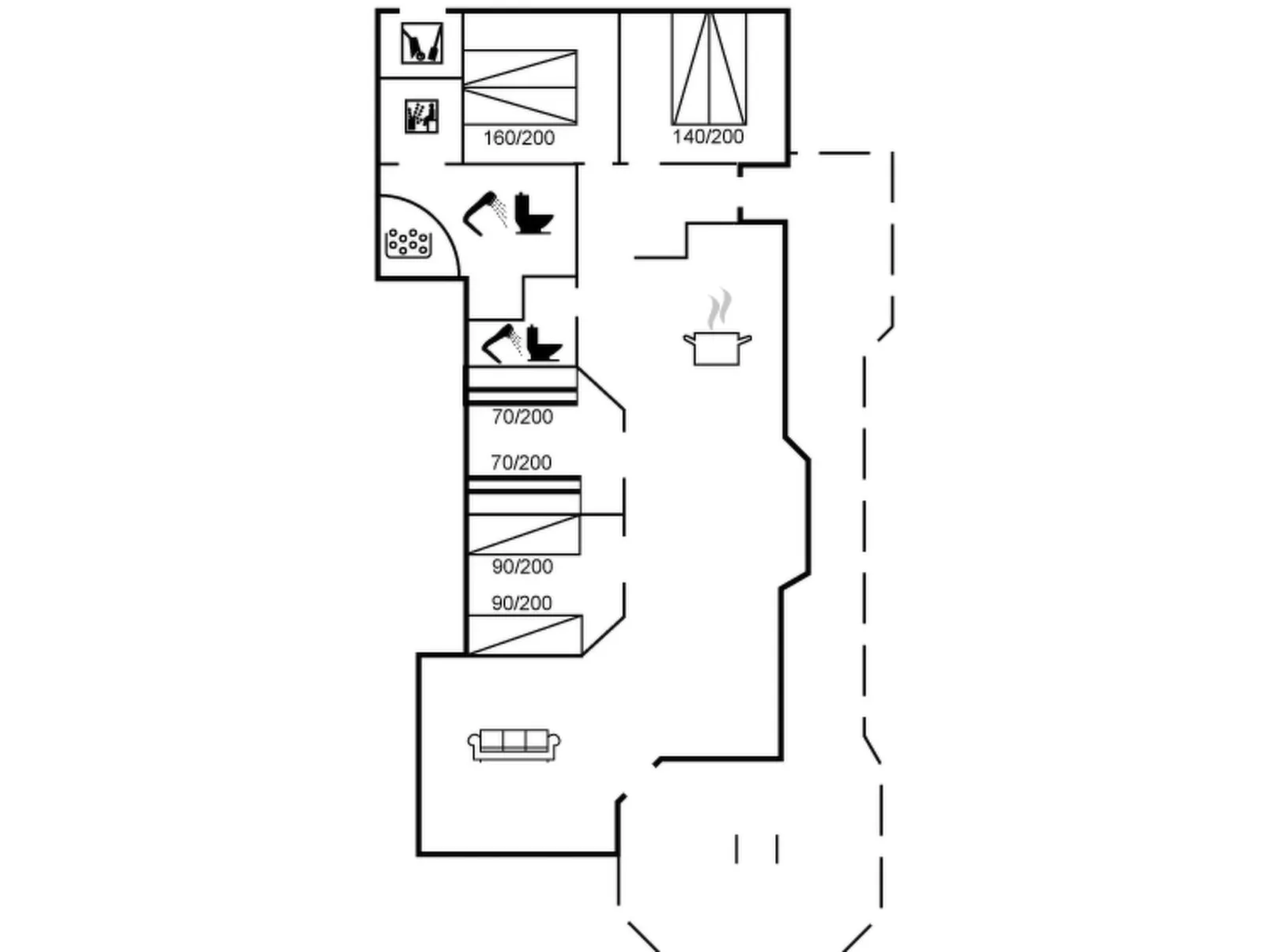 "Ane" - 800m from the sea-Inside
