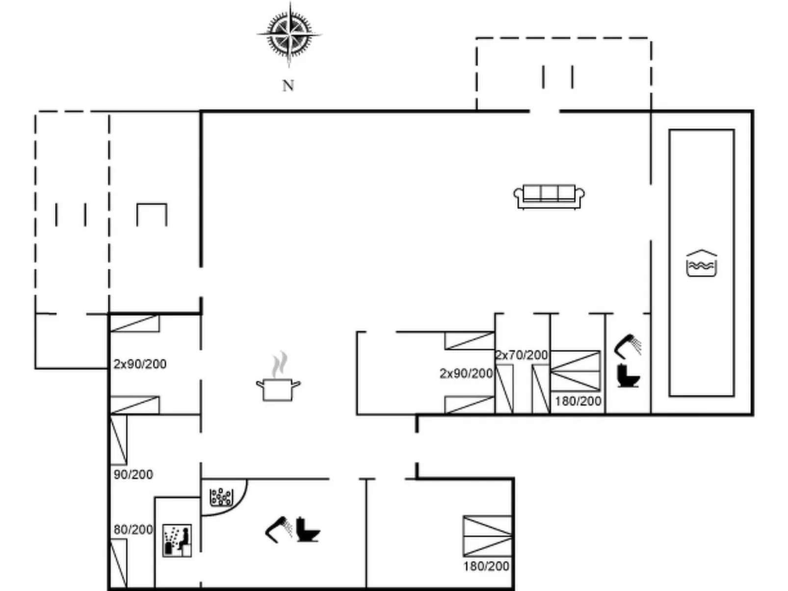 "Fritza" - 500m from the sea-Inside