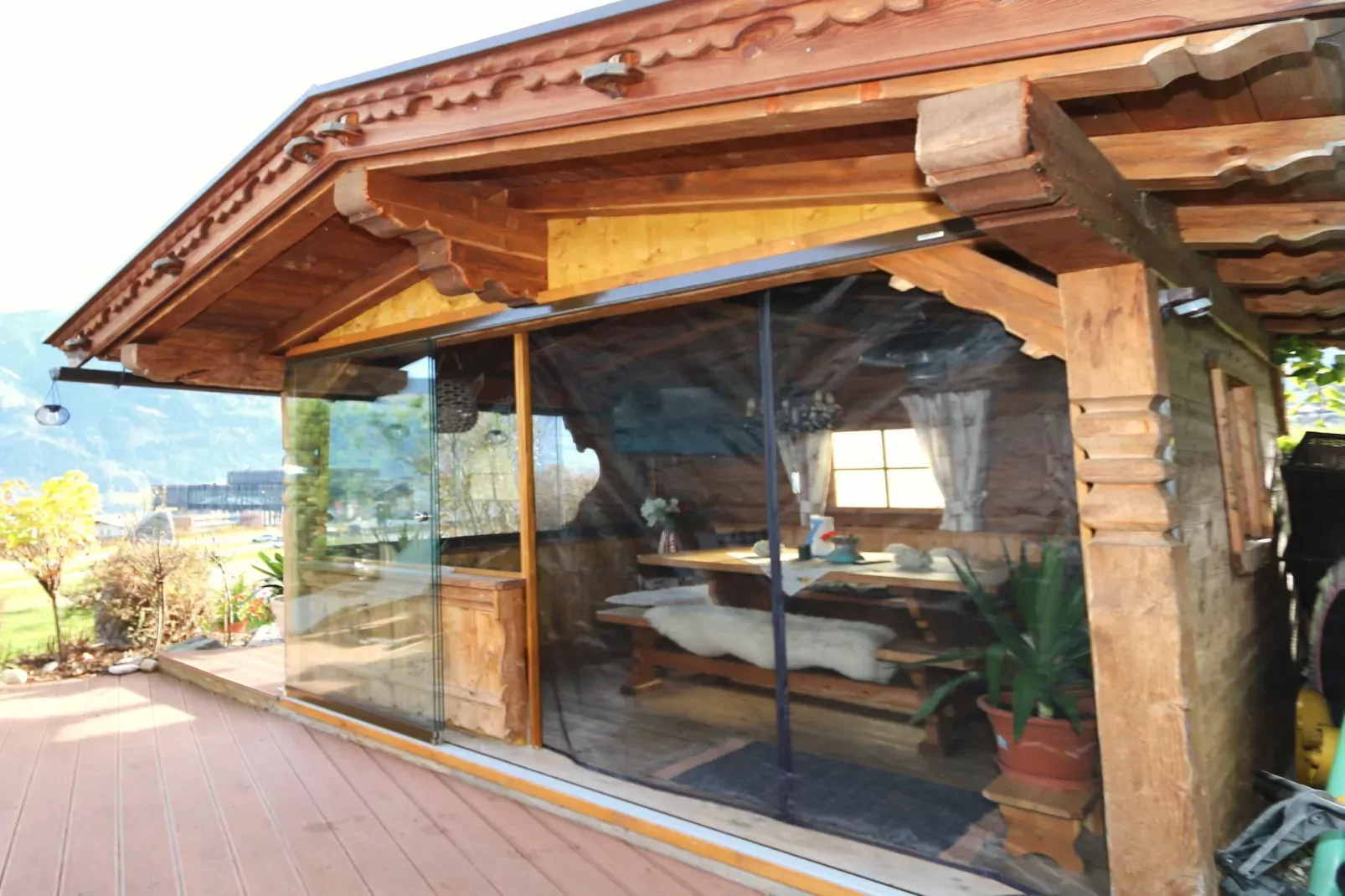 Ferienwohnung Jutta-Garten Sommer