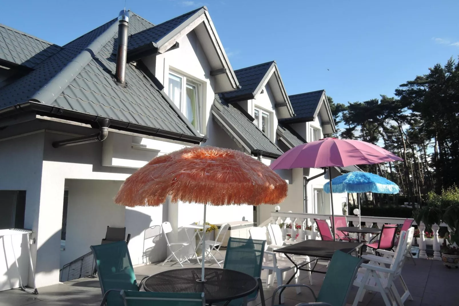 Apartament 4 osobowy fioletowy biskupi-Exterior summer